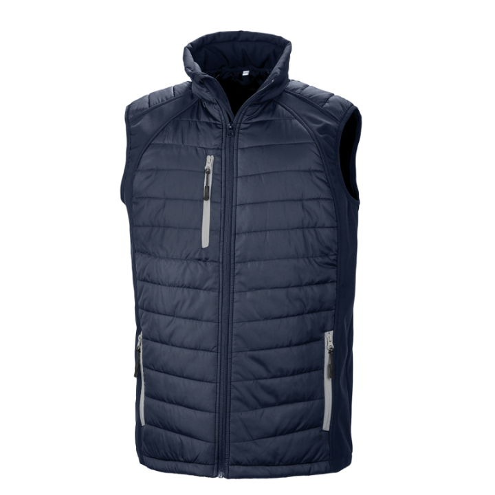 Gilet Softshell black Compass
