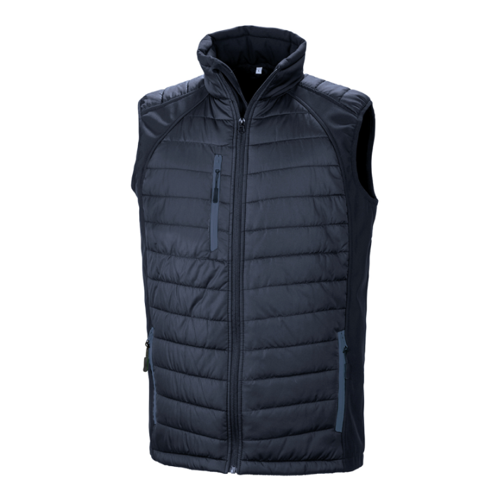 Gilet Softshell black Compass