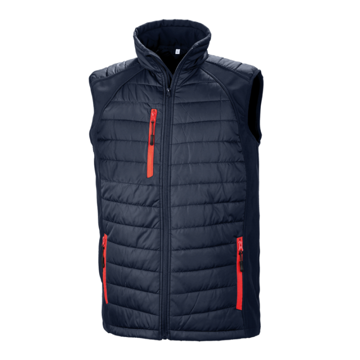 Gilet Softshell black Compass
