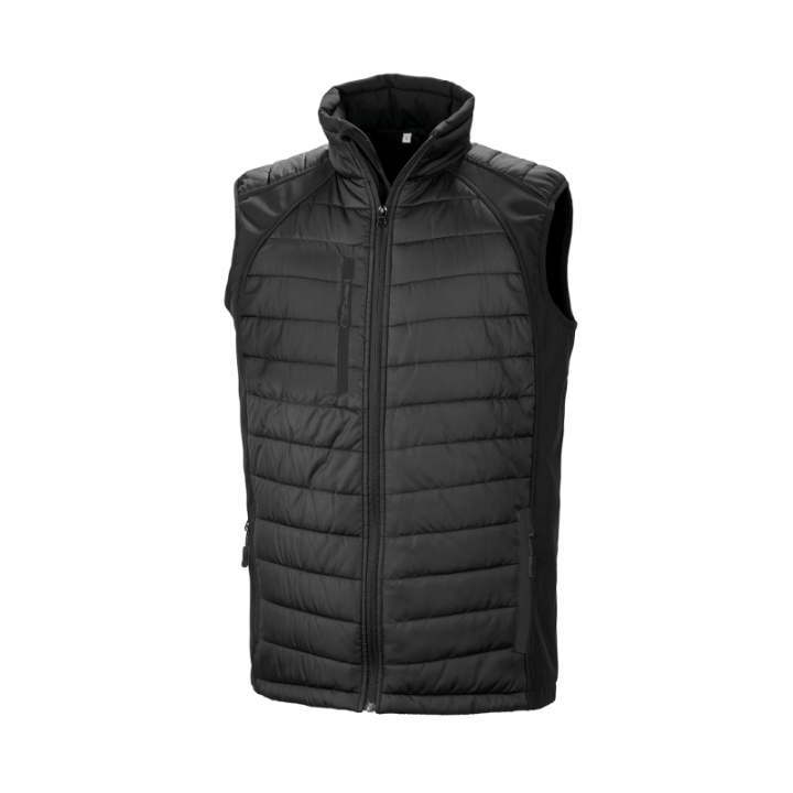 Gilet Softshell black Compass