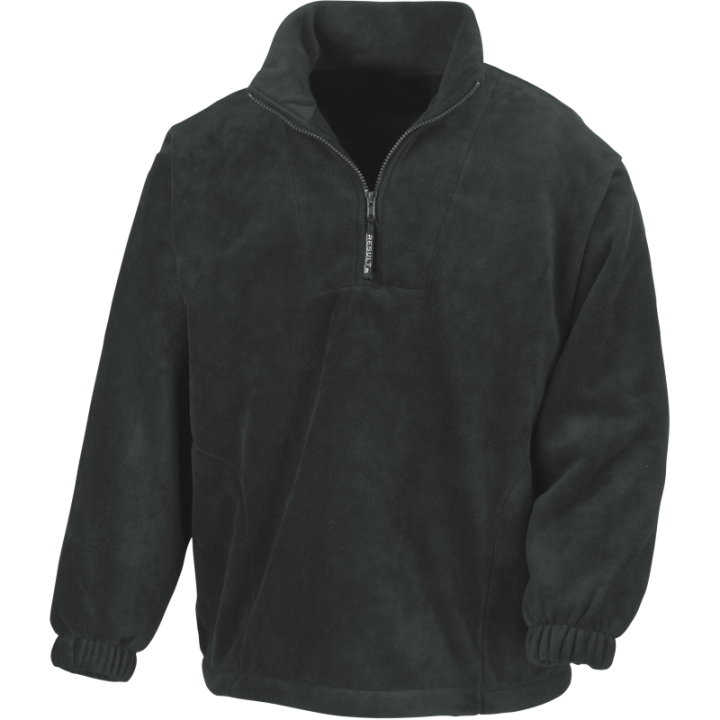 Polaire col zippé Result