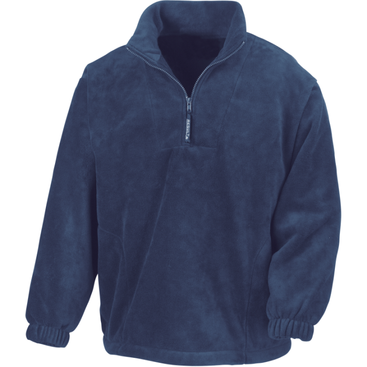 Polaire col zippé Result