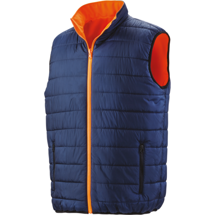 Bodywarmer de sécurité réversible