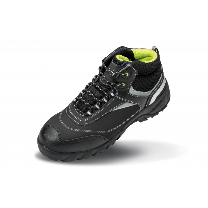 Chaussures de sécurité montante semelle amortissante