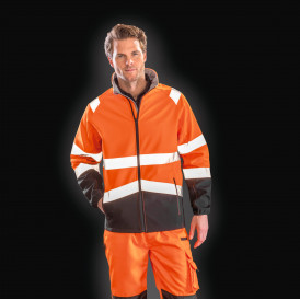Veste Softshell high viz