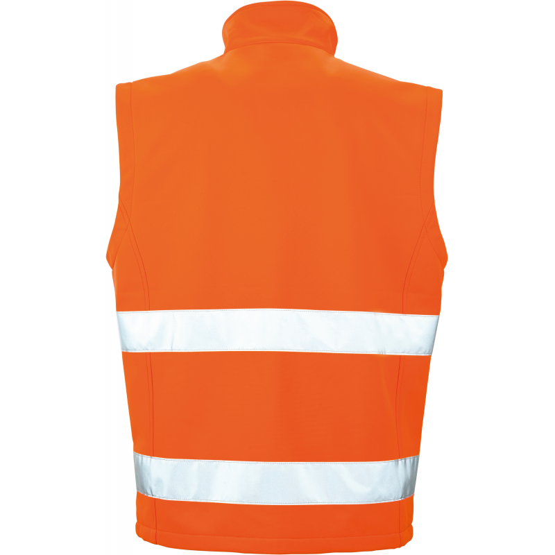 Gilet Softshell high viz