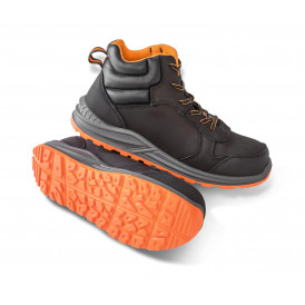 Chaussures de sécurité montantes en cuir nubuck