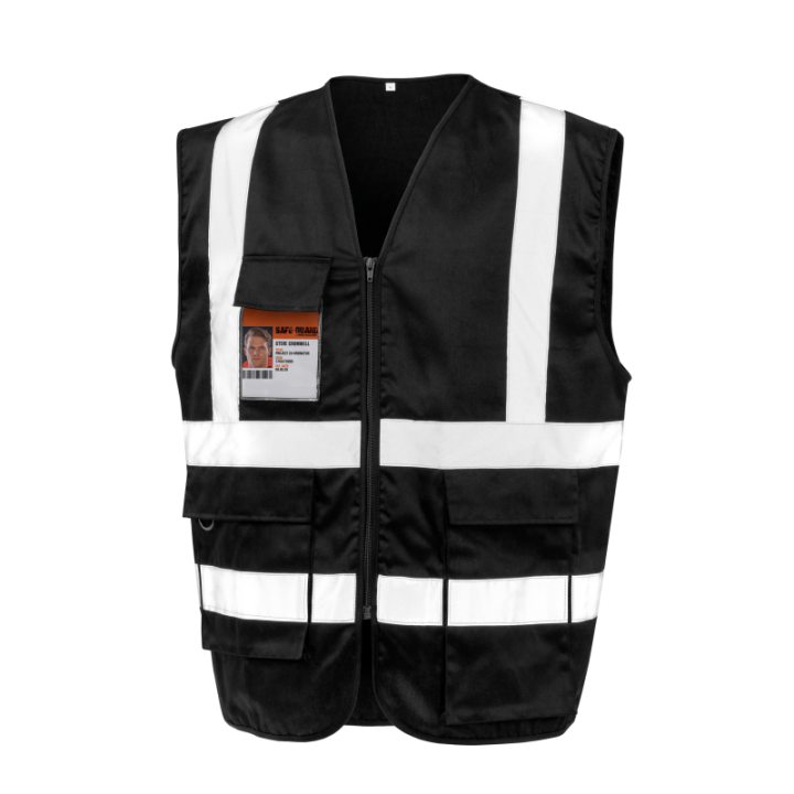 Gilet de sécurité zippé