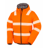 Veste haute visibilité en tissu recyclé