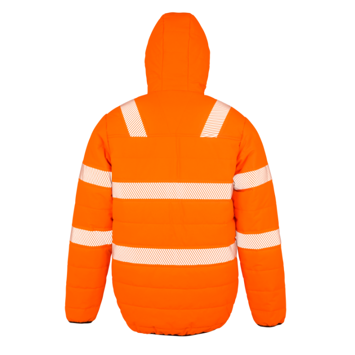 Veste haute visibilité en tissu recyclé