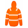 Veste haute visibilité en tissu recyclé