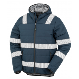 Veste haute visibilité en tissu recyclé