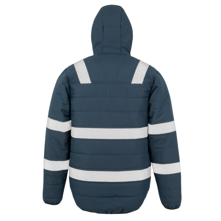 Veste haute visibilité en tissu recyclé