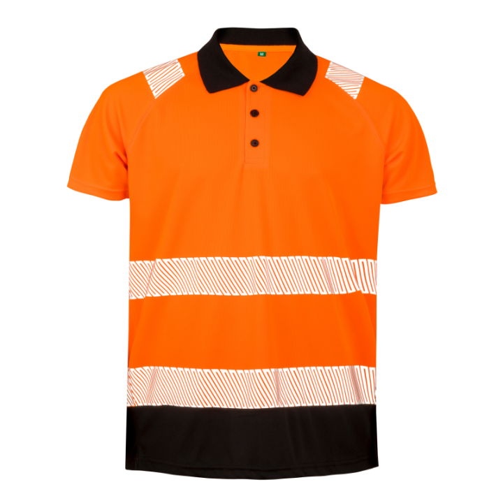 Polo de sécurité haute visibilité