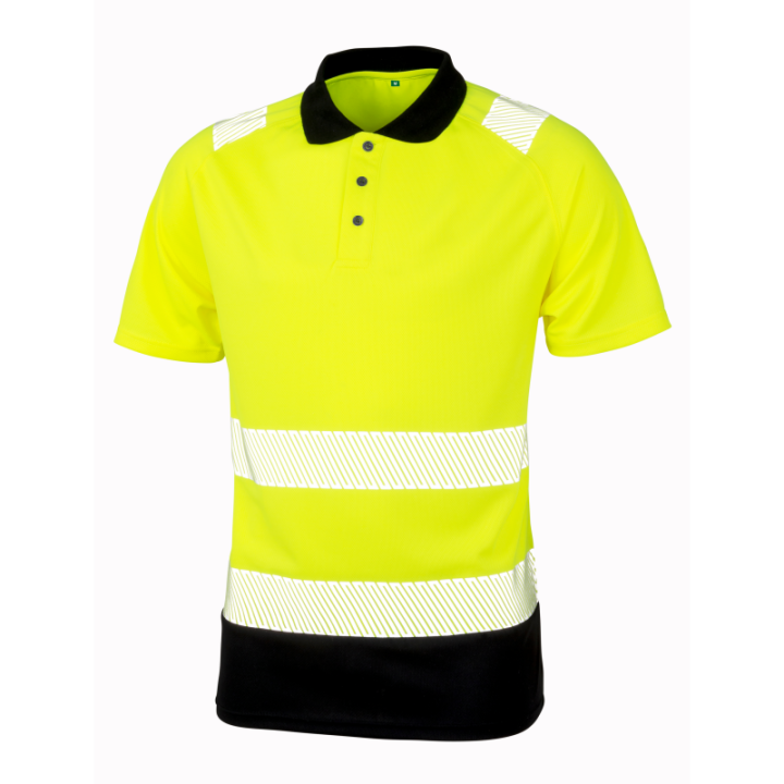 Polo de sécurité haute visibilité