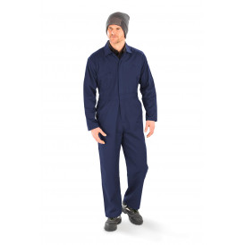 Combinaison de travail tissu 100% polyester recyclé respirant