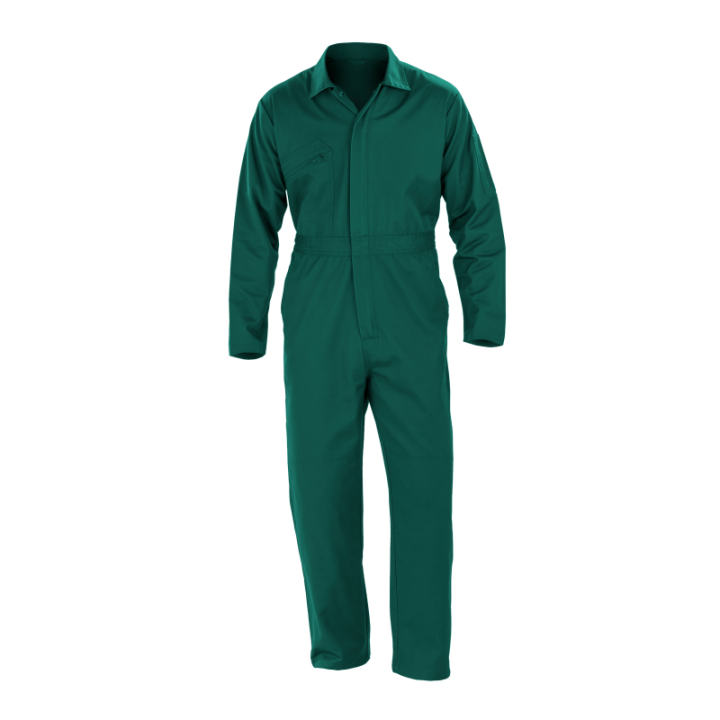 Combinaison de travail tissu 100% polyester recyclé respirant