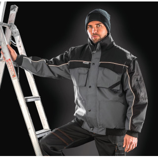 Blouson pilote manches amovibles