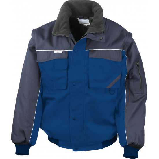 Blouson pilote manches amovibles