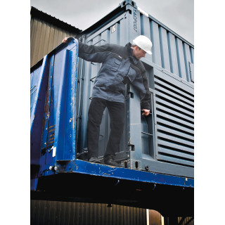 Parka bicolore workguard duty combo coat result