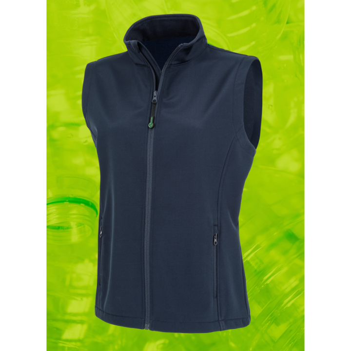 Bodywarmer Femme 100% Polyester Recyclé