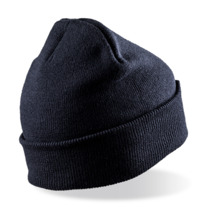 Bonnet imprimable double tricot