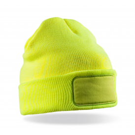 Bonnet imprimable double tricot thinsulate