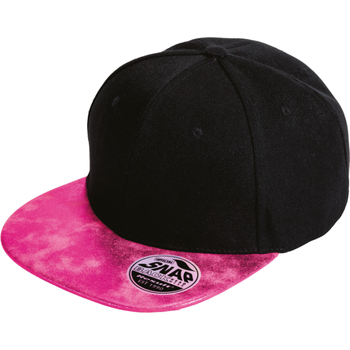 Casquette Snapback contrastée