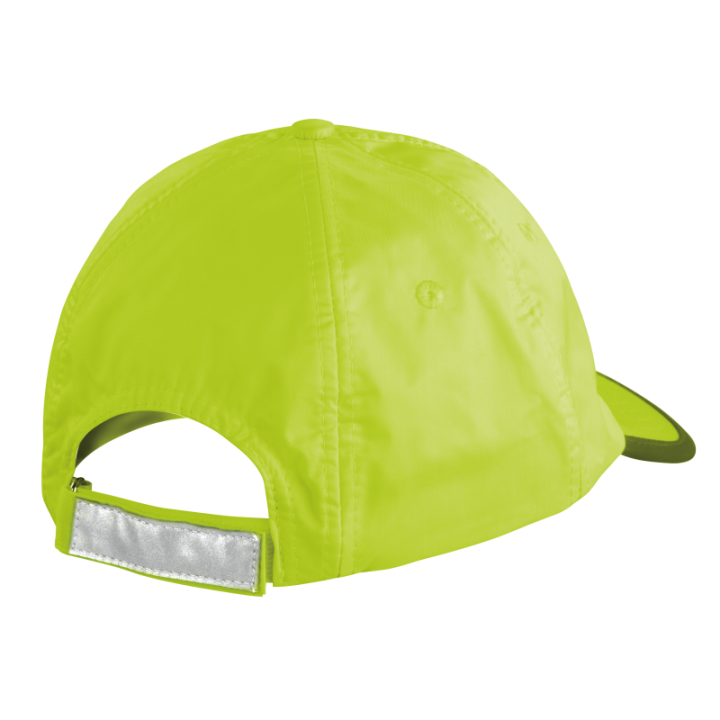 Casquette jaune ou orange fluo Résult