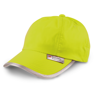 Casquette jaune ou orange fluo Résult
