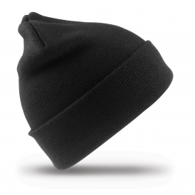 Bonnet en laine tricot recylée
