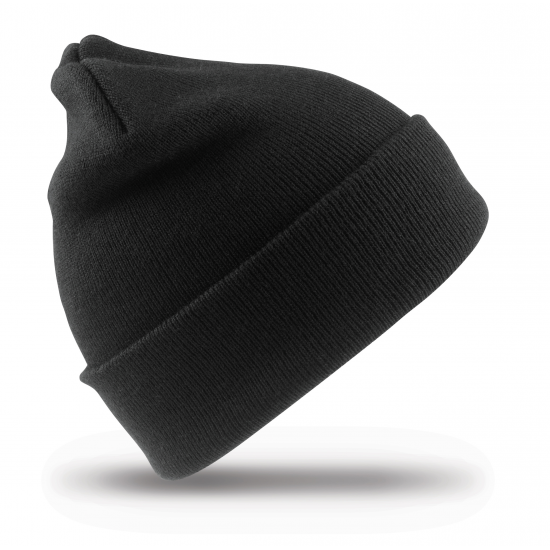 Bonnet en laine tricot recylée