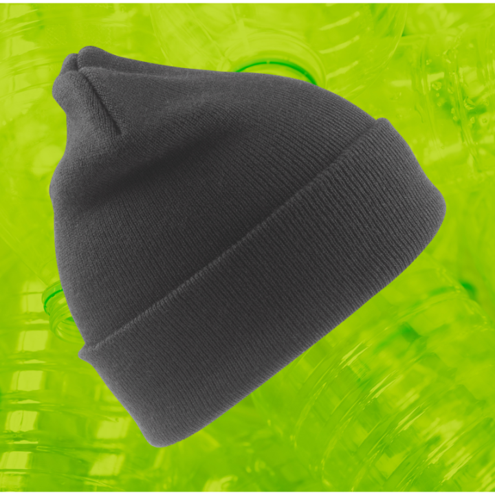 Bonnet tricot épais recyclé