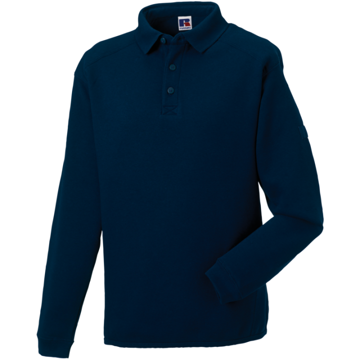 Sweat-shirt col polo workwear Russell
