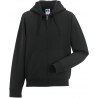 Sweat-shirt capuche zippé jerzees colours