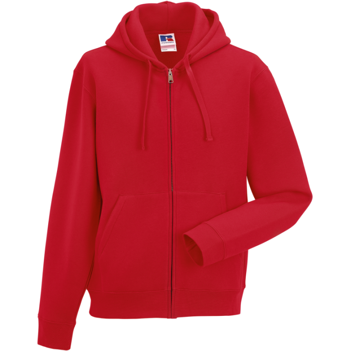 Sweat-shirt capuche zippé jerzees colours
