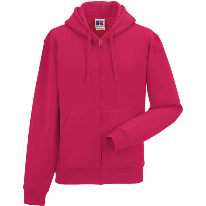 Sweat-shirt capuche zippé jerzees colours