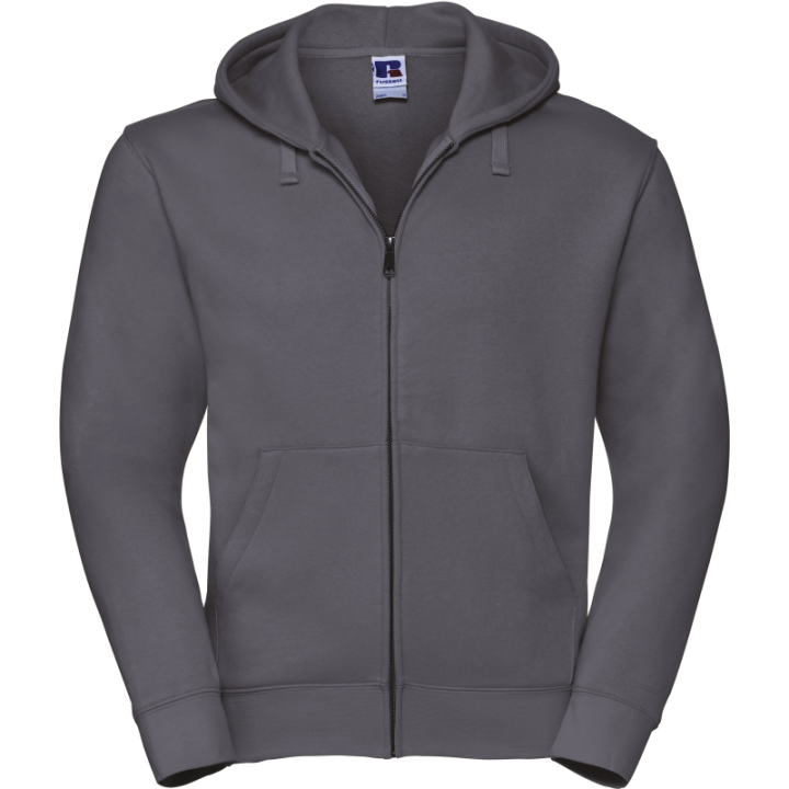 Sweat-shirt capuche zippé jerzees colours
