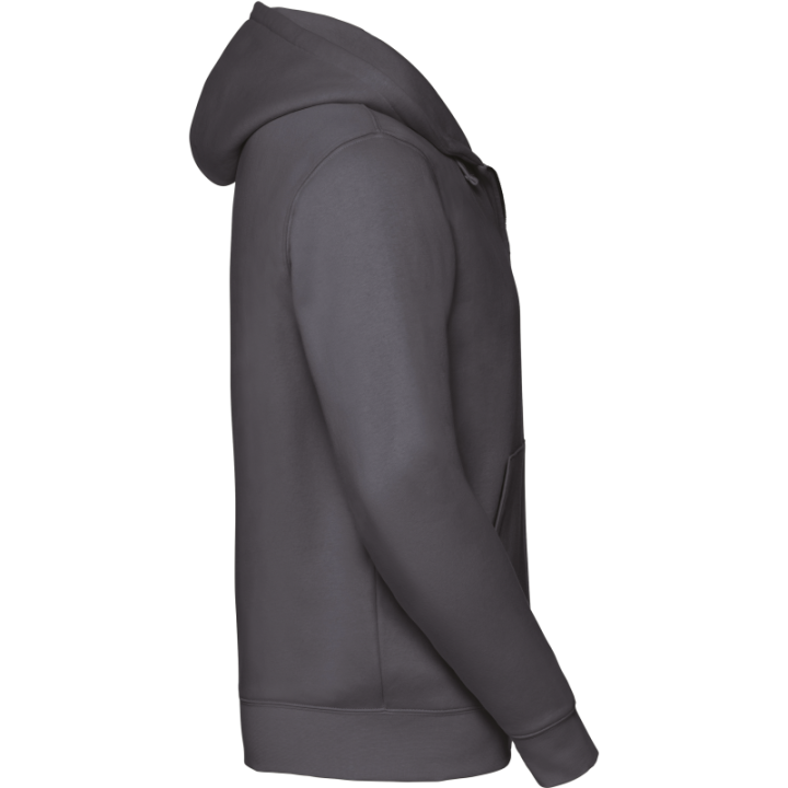 Sweat-shirt capuche zippé jerzees colours