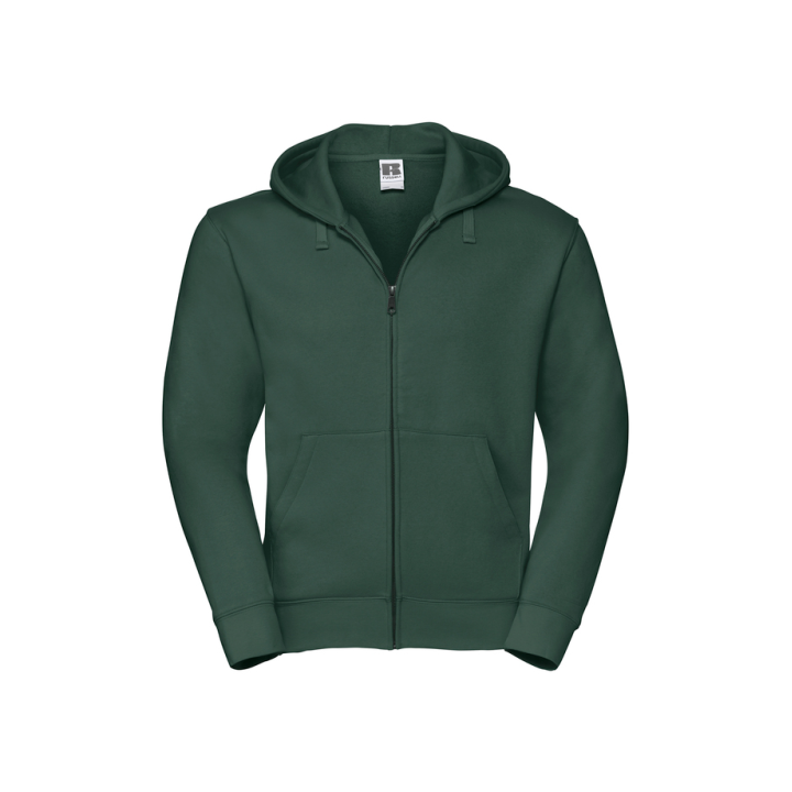 Sweat-shirt capuche zippé jerzees colours