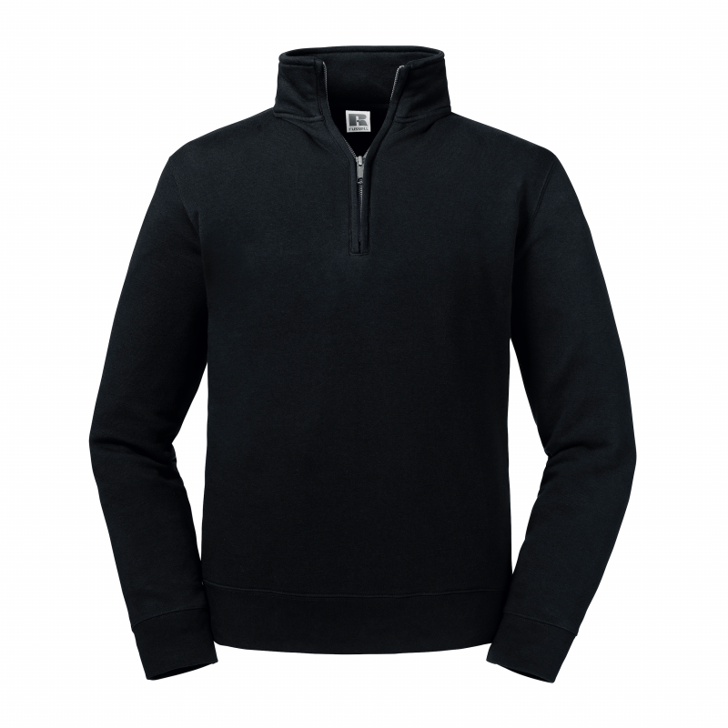 Sweat col zippé authentic