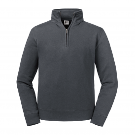 Sweat col zippé authentic