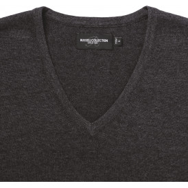 Pullover femme col v