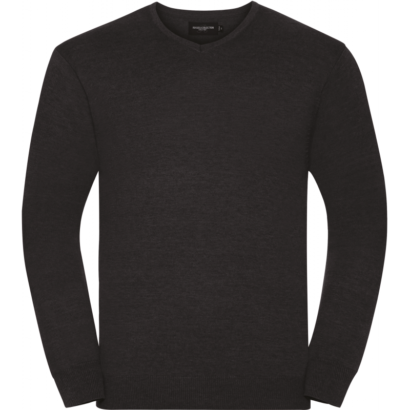 Pullover col v russell