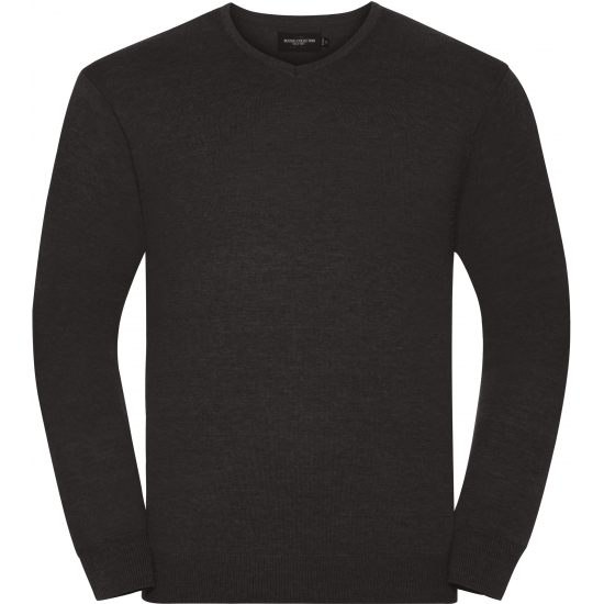 Pullover col v russell