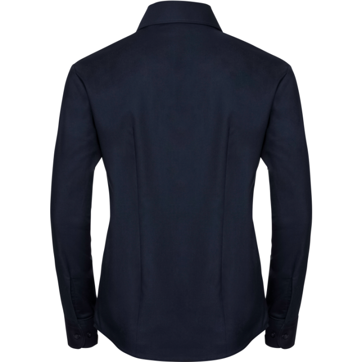 Chemise oxford femme en polyester et coton