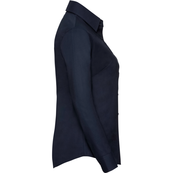 Chemise oxford femme en polyester et coton