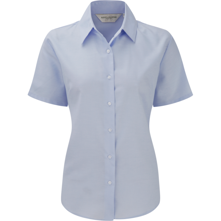 Chemisette oxford femme en polyester et coton