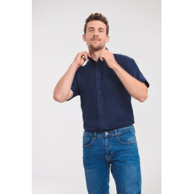 Chemisette oxford avec pointes de col à baleine boutonnées