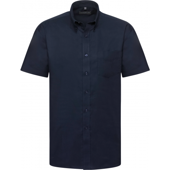 Chemisette oxford avec pointes de col à baleine boutonnées
